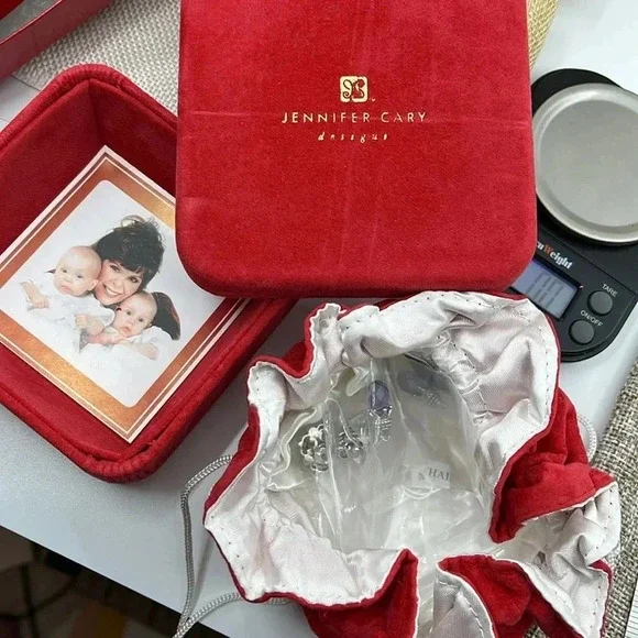 Rare Jennifer Cary 925 Silver Gemstone Earrings & Pendants Set - Picture 14 of 15